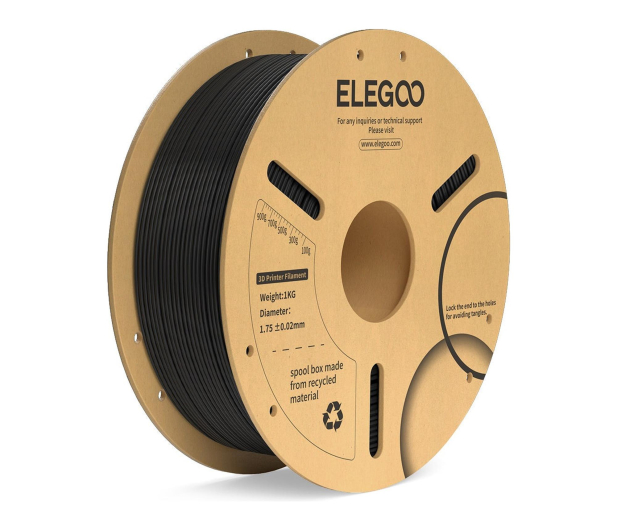 Elegoo Rapid PLA+ ELEGOO (Czarny) - 1583625 - zdjęcie